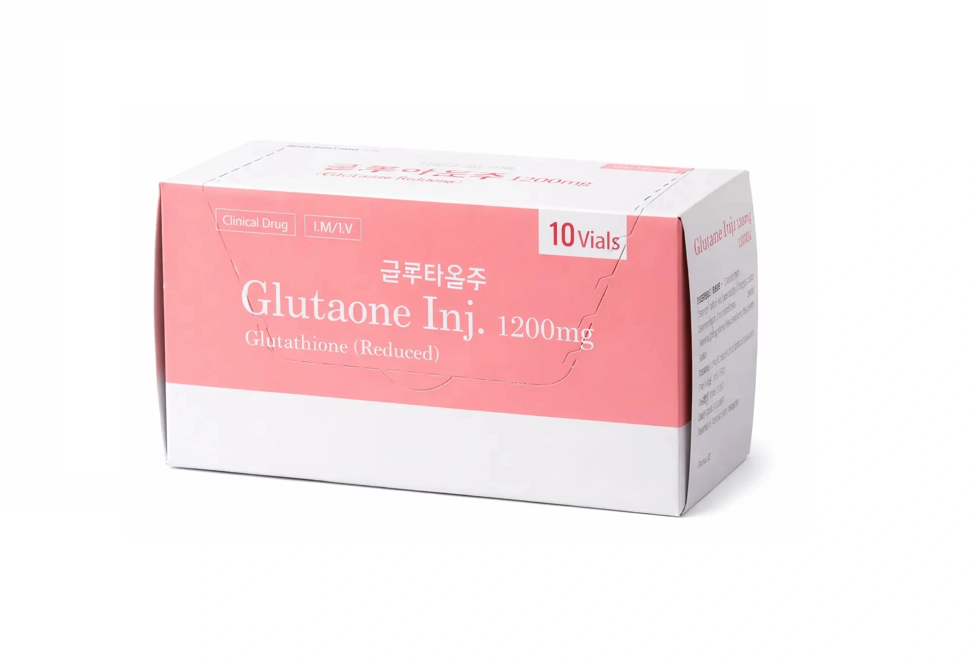 ГЛУТАТИОН 1200 (GLUTAONE), 10 флаконов (1) GLUTAONE 1200mg LYOPHILIZED POWDER FORM X 10 VIALS - Image 1