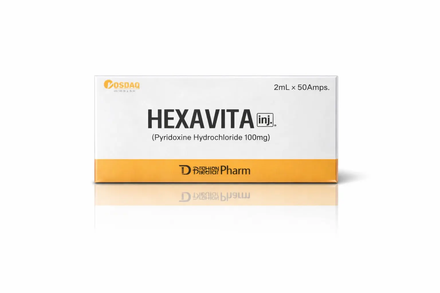Hexavita Vitamin B6 buy online Hexavita Vitamin B6 2ml*10 vials - Image 1