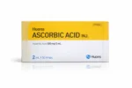 Huons Ascorbic Acid Pure Vitamin C Whitening Glowing Skin Treatment 2ml*50amps