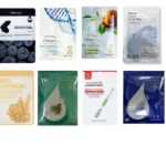 Hydrating face mask sheets  (Snail / Charcoal / Collagen / Moisturizing / Sensitive skin / Hyaluronic acid / Aloe vera / Peptides)