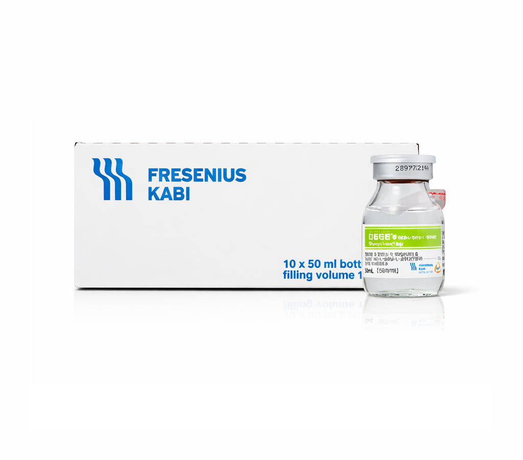Фрезениус Каби (Fresenius kabi) глютаминовая добавка Fresenius Kabi’s injectable glutamine, 50ml x 10 amp - Image 1